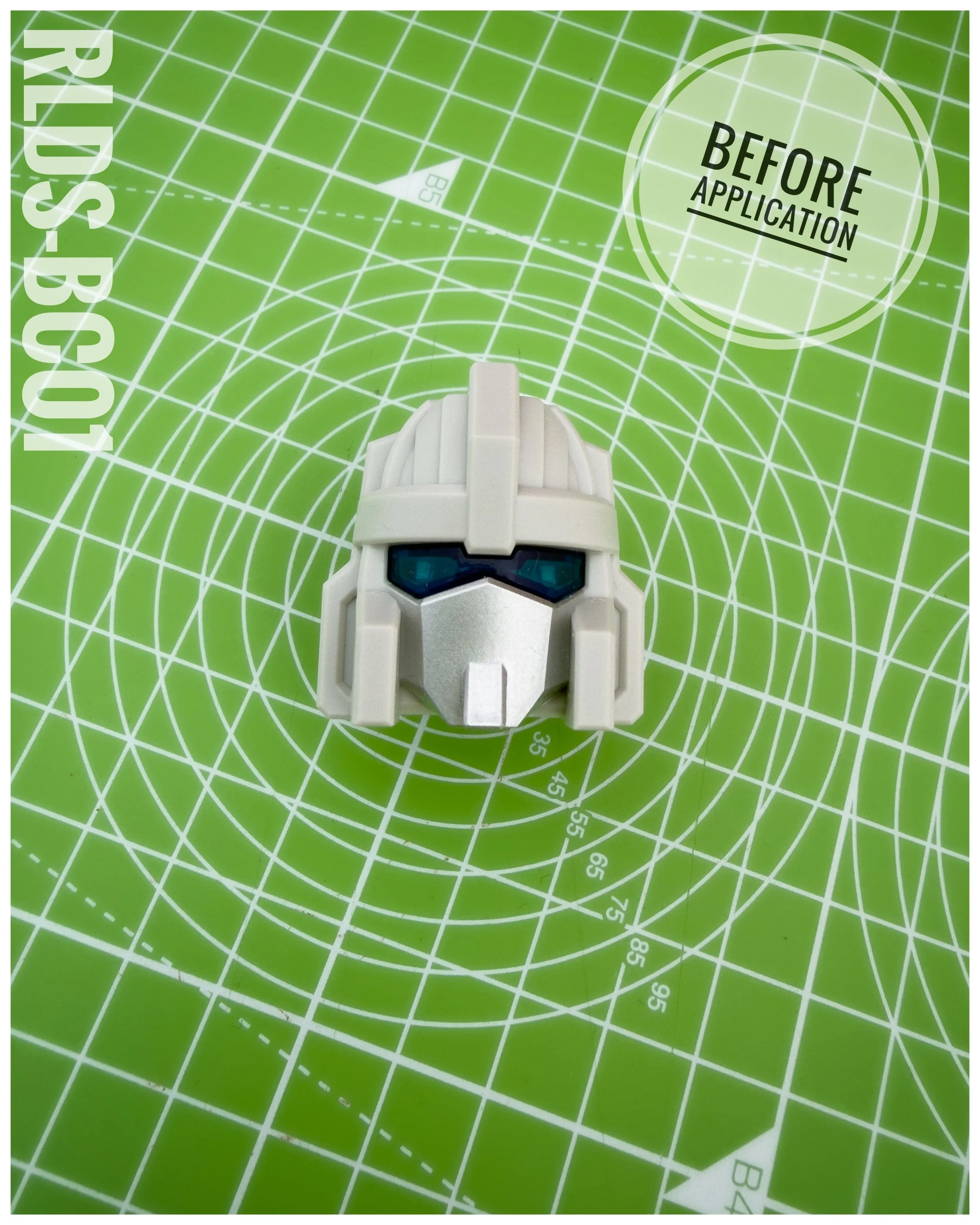 RLDS-BC01 sticker - before application