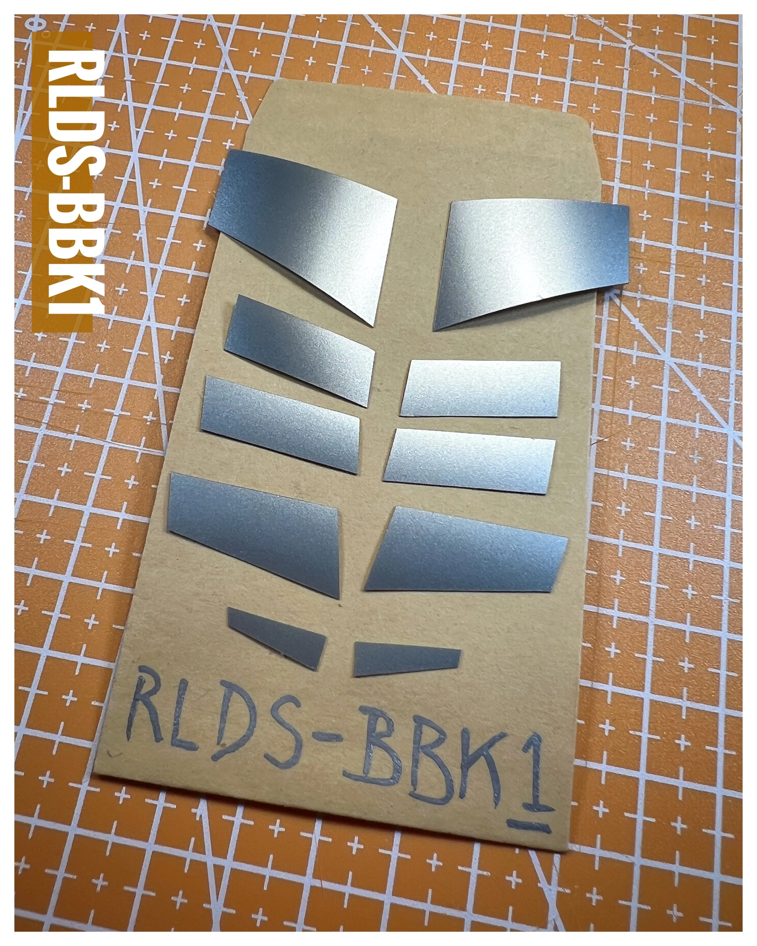 RLDS-BBK1 - Chest Sticker Set