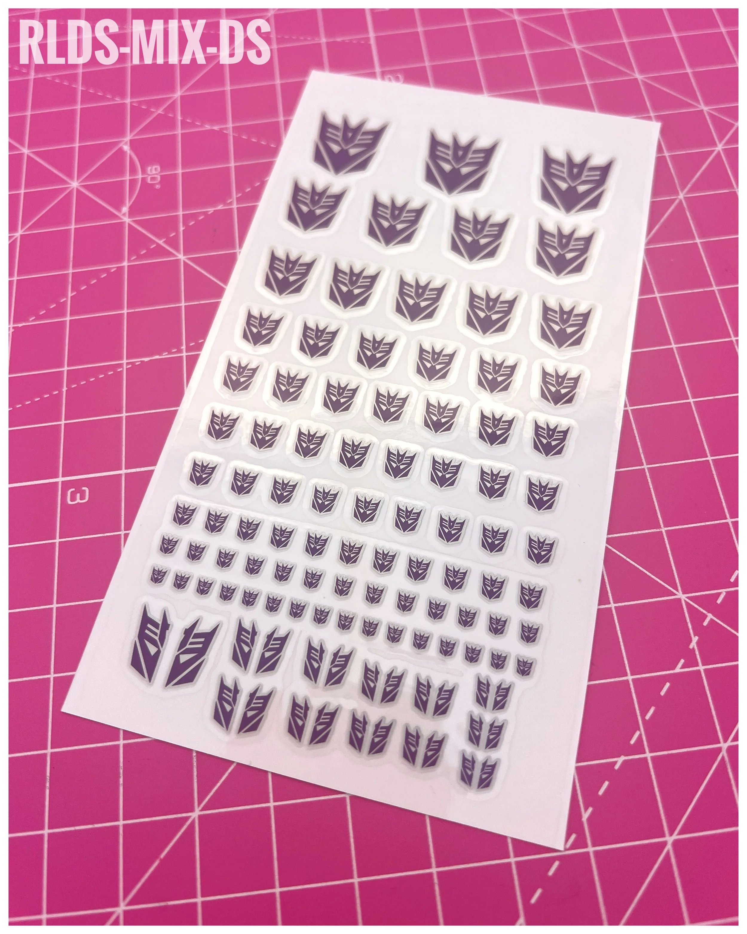 RLDS-MIX-DS - Con logos, Purple on Silver