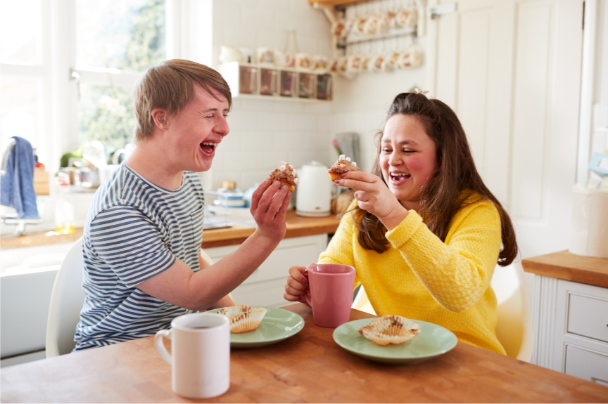 Teens with Down syndrome