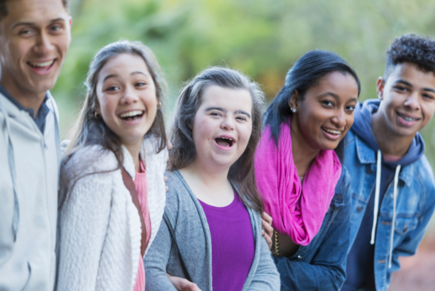 Teens with Down syndrome friendships