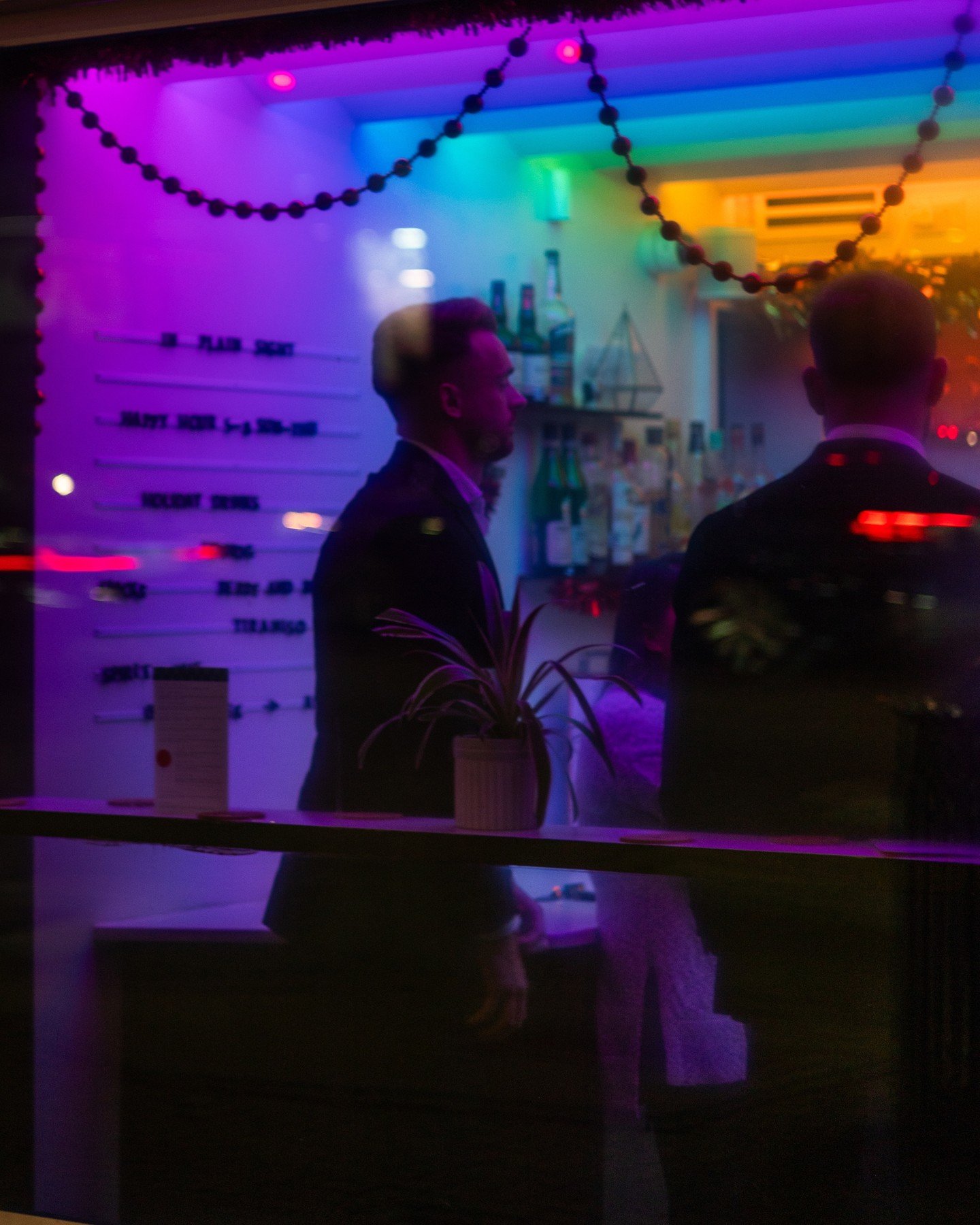 Holiday glow. Holiday drinks. 🌈⁠
⁠
If you&rsquo;re out this season, stop in, grab a drink, and bring your people. Our festive cocktails are pouring all December long.