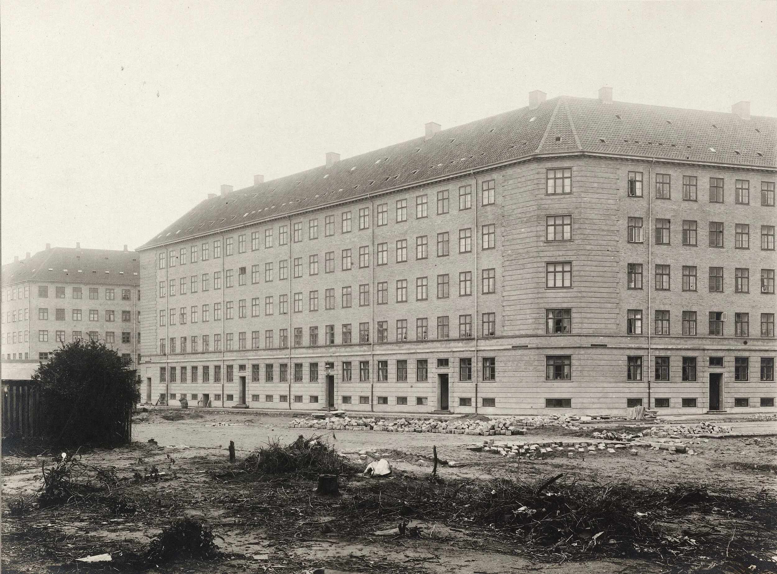 Karré VIII ved opførelse i 1922
