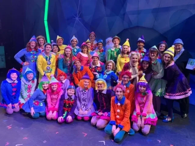 Youth Ensemble in Elf at The Gateway in 2019