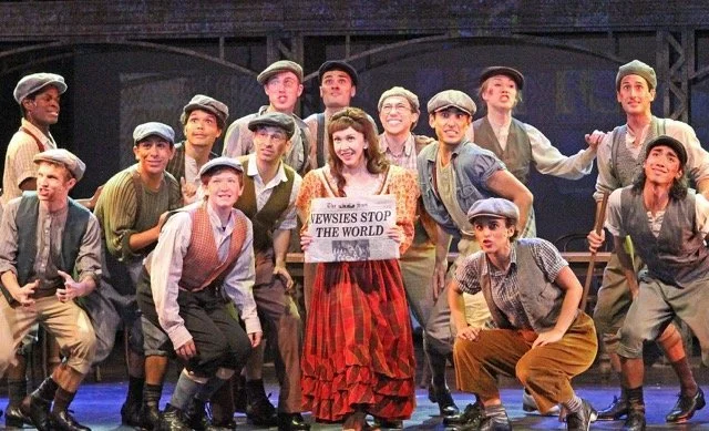 Les in Newsies at The Gateway / Patchogue Theater in August 2021
