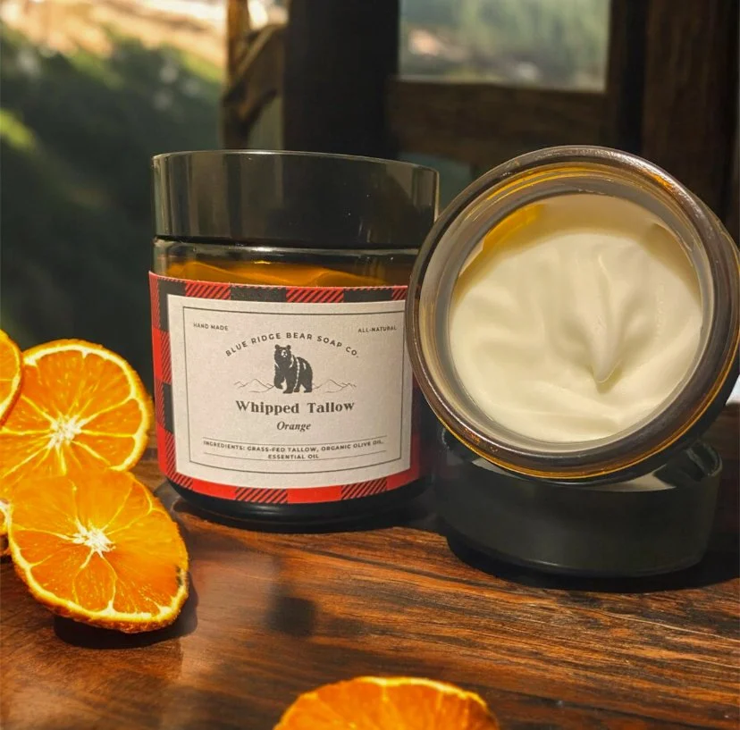 Orange Whipped Tallow - 4oz