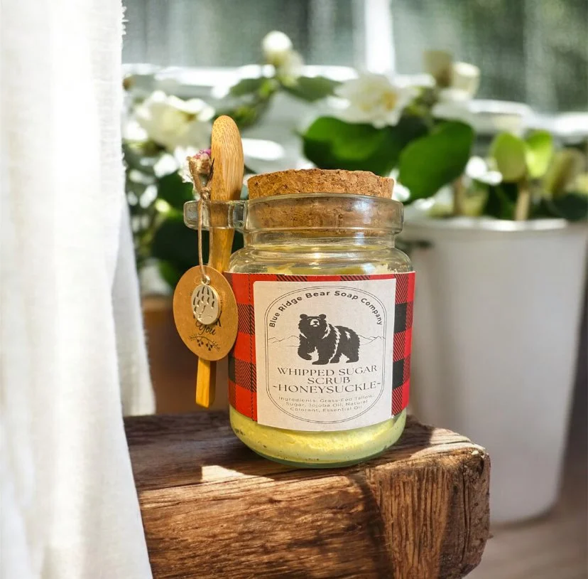 Honeysuckle Whipped Tallow Sugar Scrub