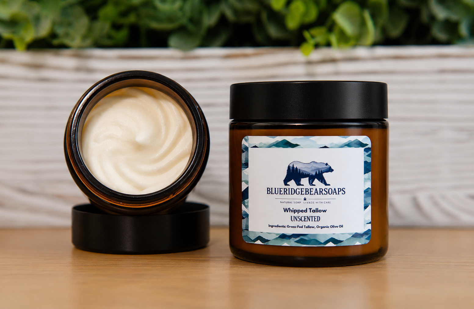 Unscented Whipped Tallow - 2oz