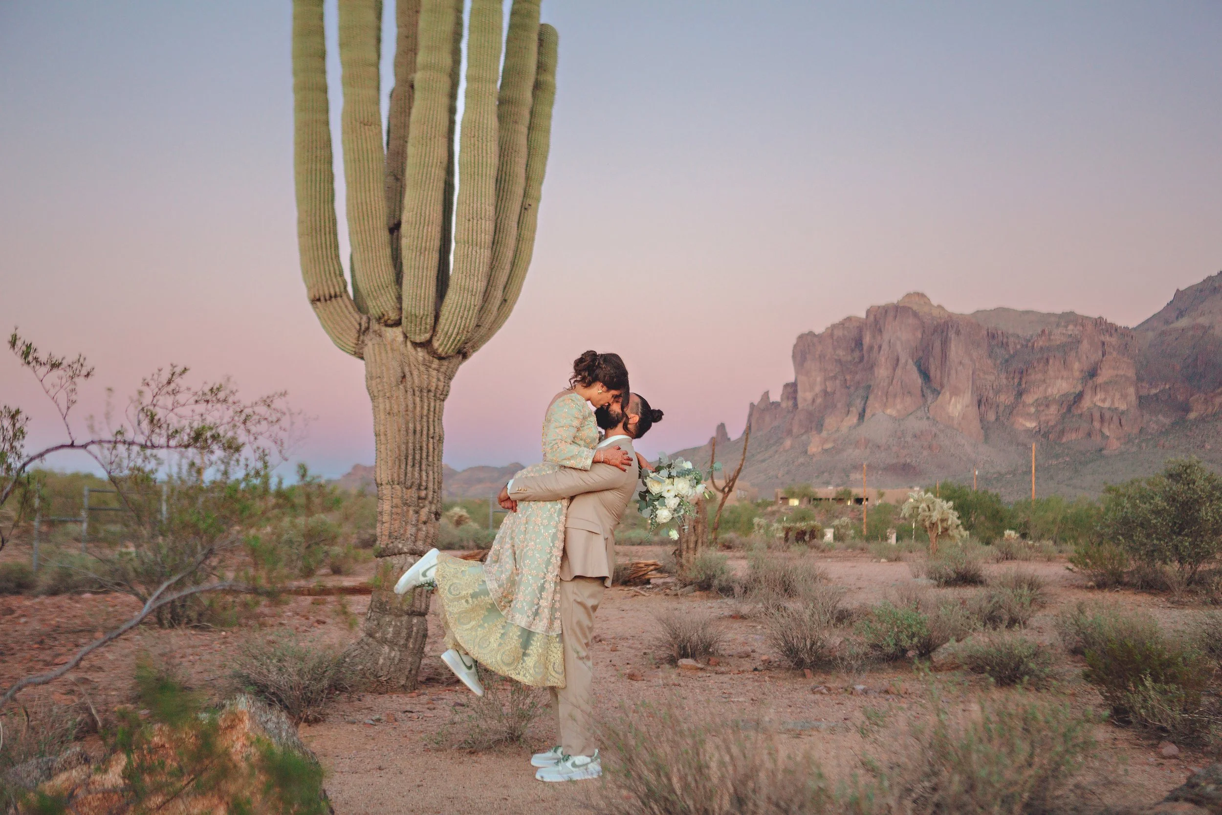 The Paseo Superstitions Wedding | Winnie + Chandeep
