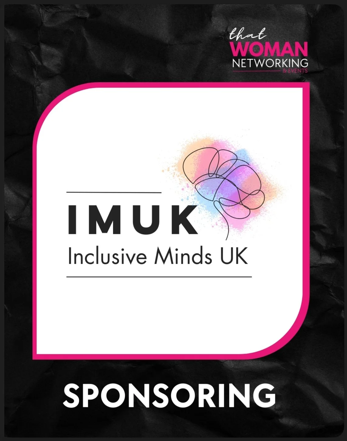 IMUK are Exhibiting and Sponsoring - That Woman Networking