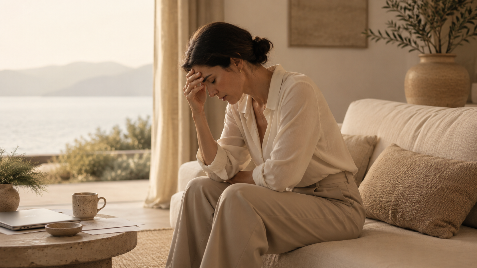 Coaching bei Stress und Erschöpfung. Führugskräfte, High Performerin. Nervensystemregulation für erfolgreiche Frauen. Keine Ruhe für Meditation. Wieder innere Ruhe finden. Coaching für nachhaltige Leistungsfähigkeit.