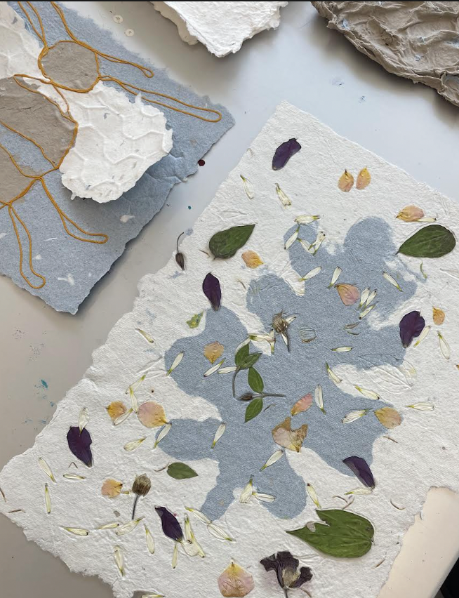 Traces: Embedding Meaning in Pulp; A Weekend with Switch Grass Paper