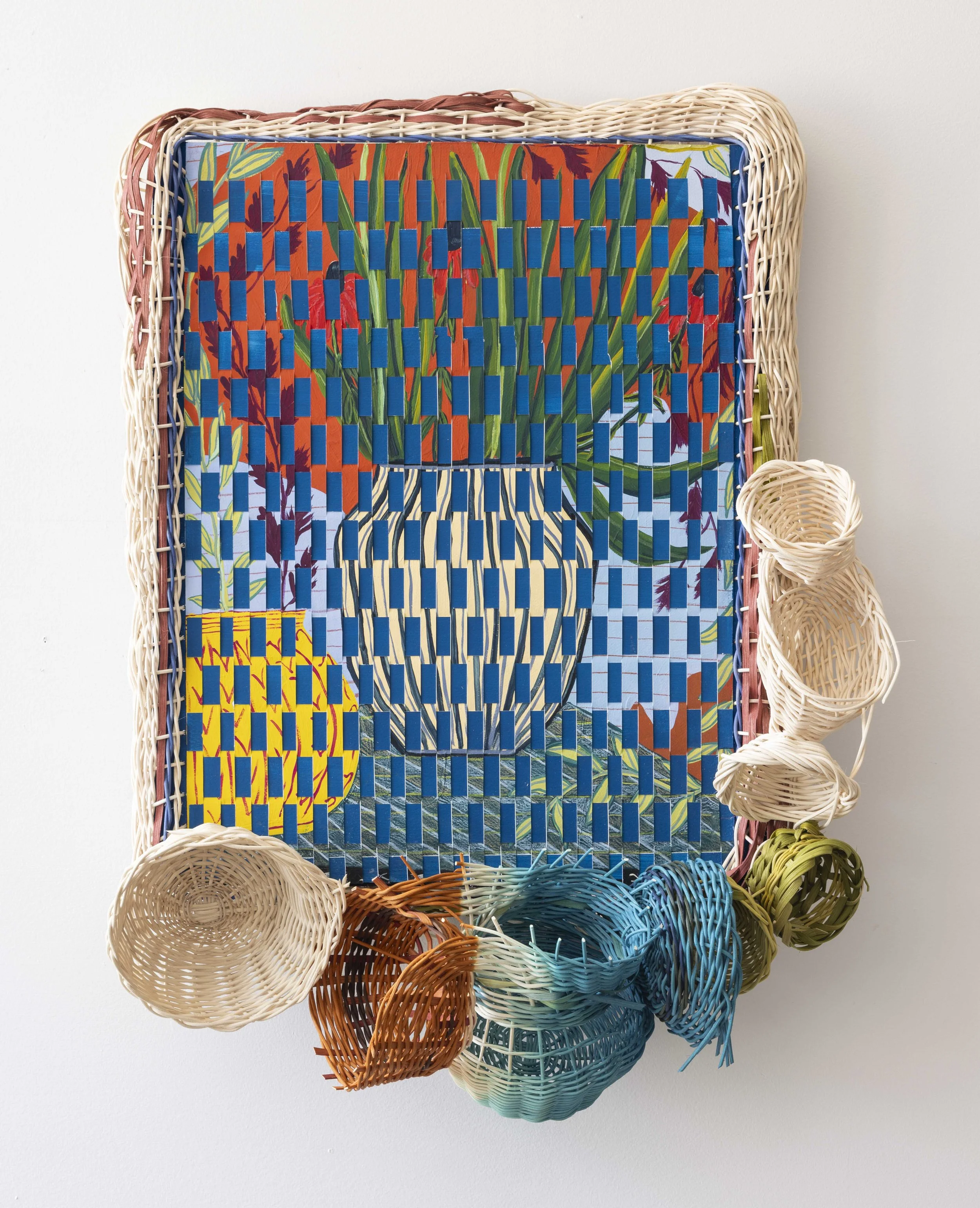 Painted Paper Weaving: Creating a Woven Painting