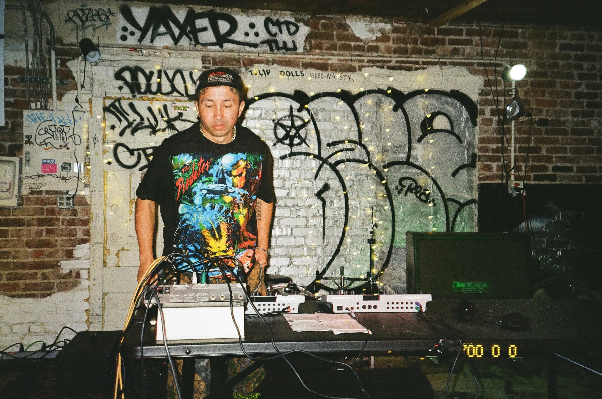 Baseck, LA born & raised legacy artist of hardcore, renegade raves, and all things cyber electronics. 