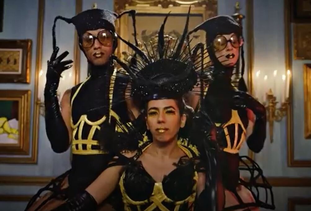 Costumes for "Die For That Pussy (Honeybee Sex)"  by Nate and Hila