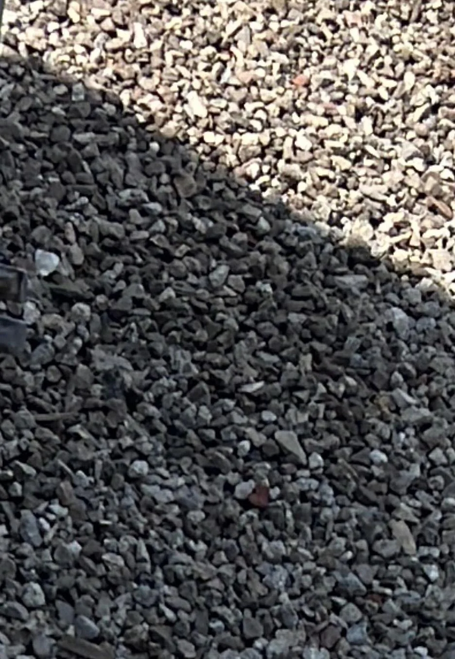 RECYCLE BALLAST ROCK