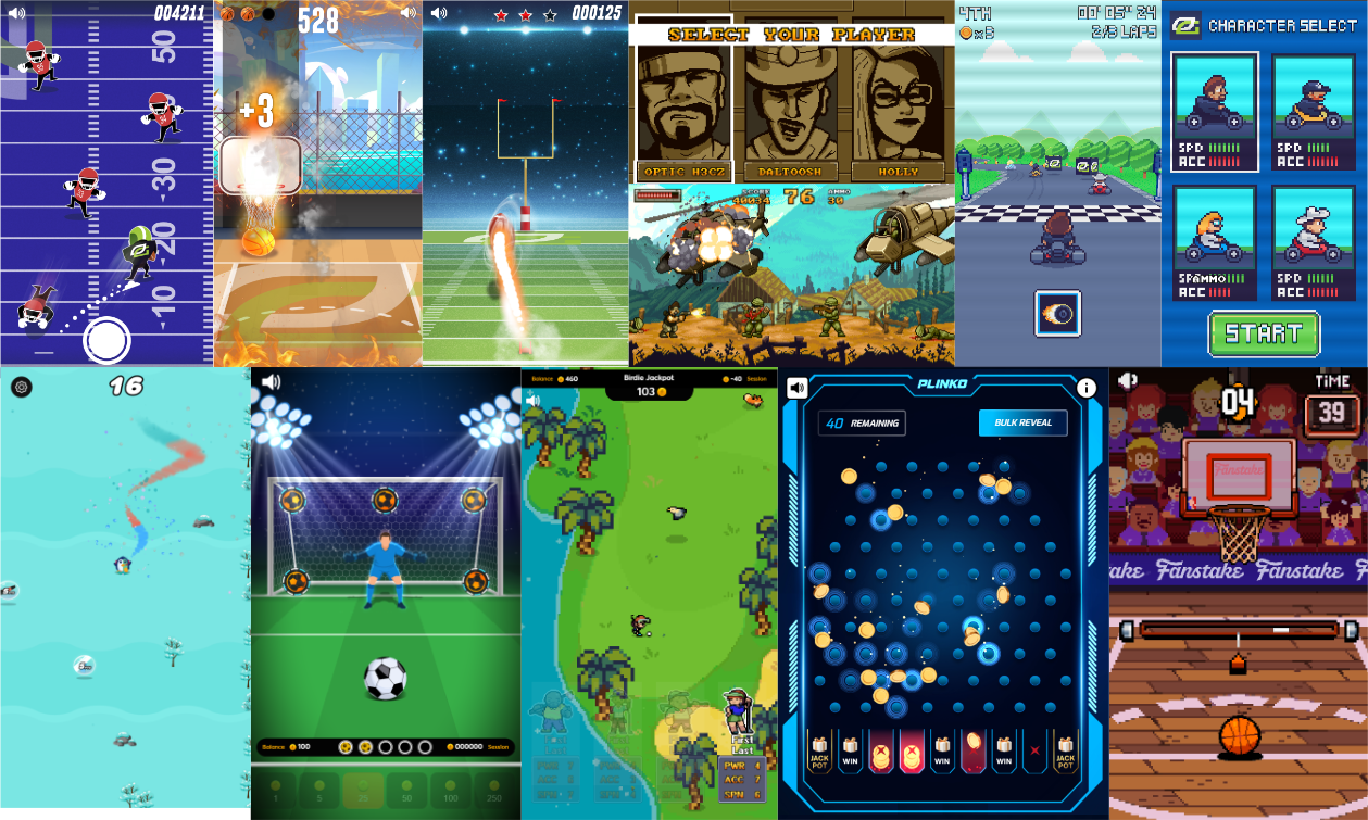 web games plinko soccer retro arcade