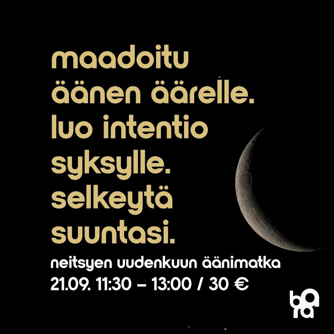 Uudenkuun äänimatka - Neitsyen merkissä