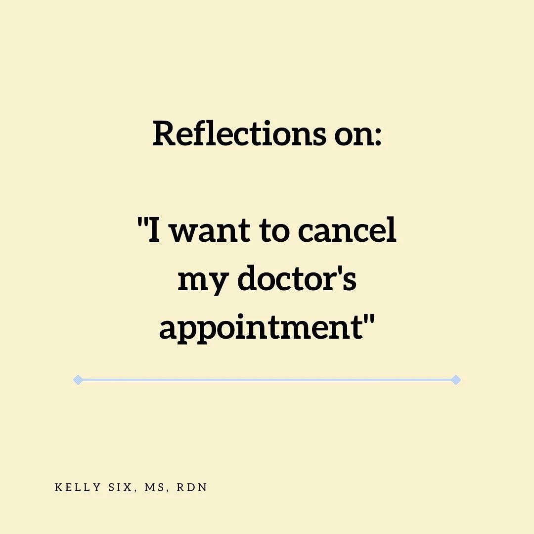 What are you feelings about seeing your primary care provider or endo?

Emotions can run HIGH for a lot of us, especially those with a history of medical trauma or less than ideal experiences with medical providers. *Avoid avoid avoid* can be a prett