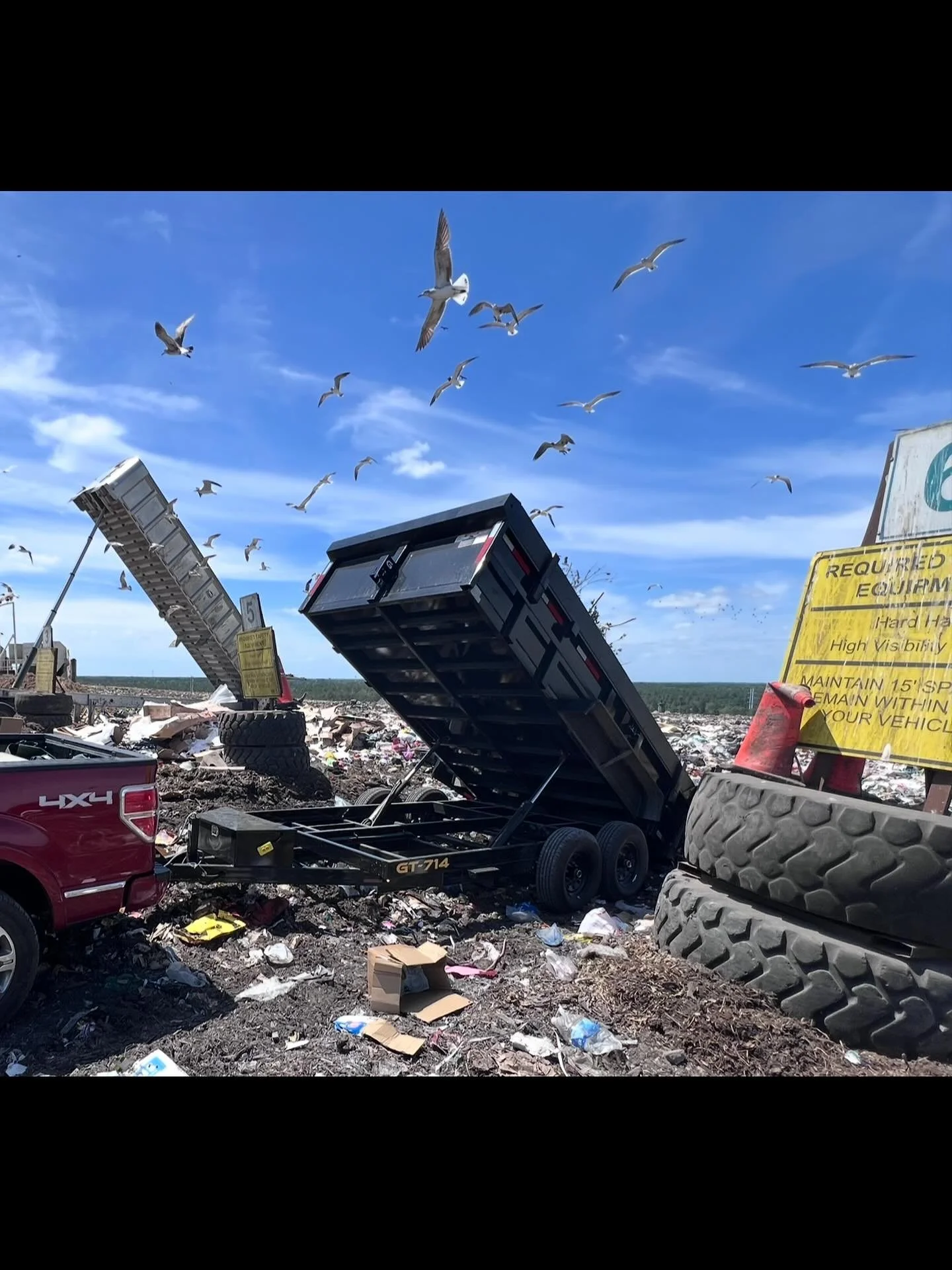Need junk removal? We&rsquo;re on it. DM for a free quote today. Demolition and job site clean up services available.