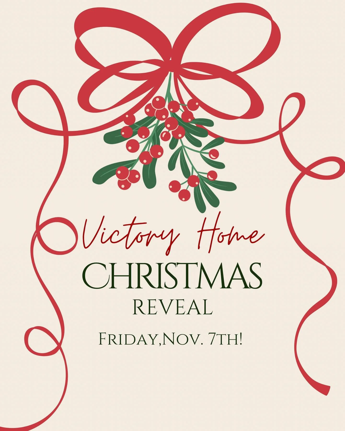 ✨ Starting this Friday at 10am! We&rsquo;d love for you all to come by and see our Christmas reveal.

✨ The store is being transformed into a whimsical holiday experience. Unique holiday and gift items for every budget and style!

✨ Exclusive discoun