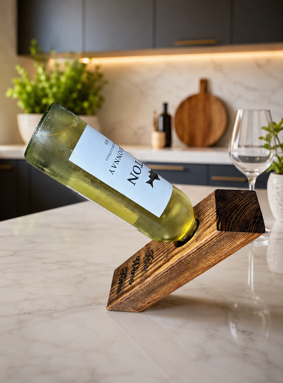 Floating Wine Holder