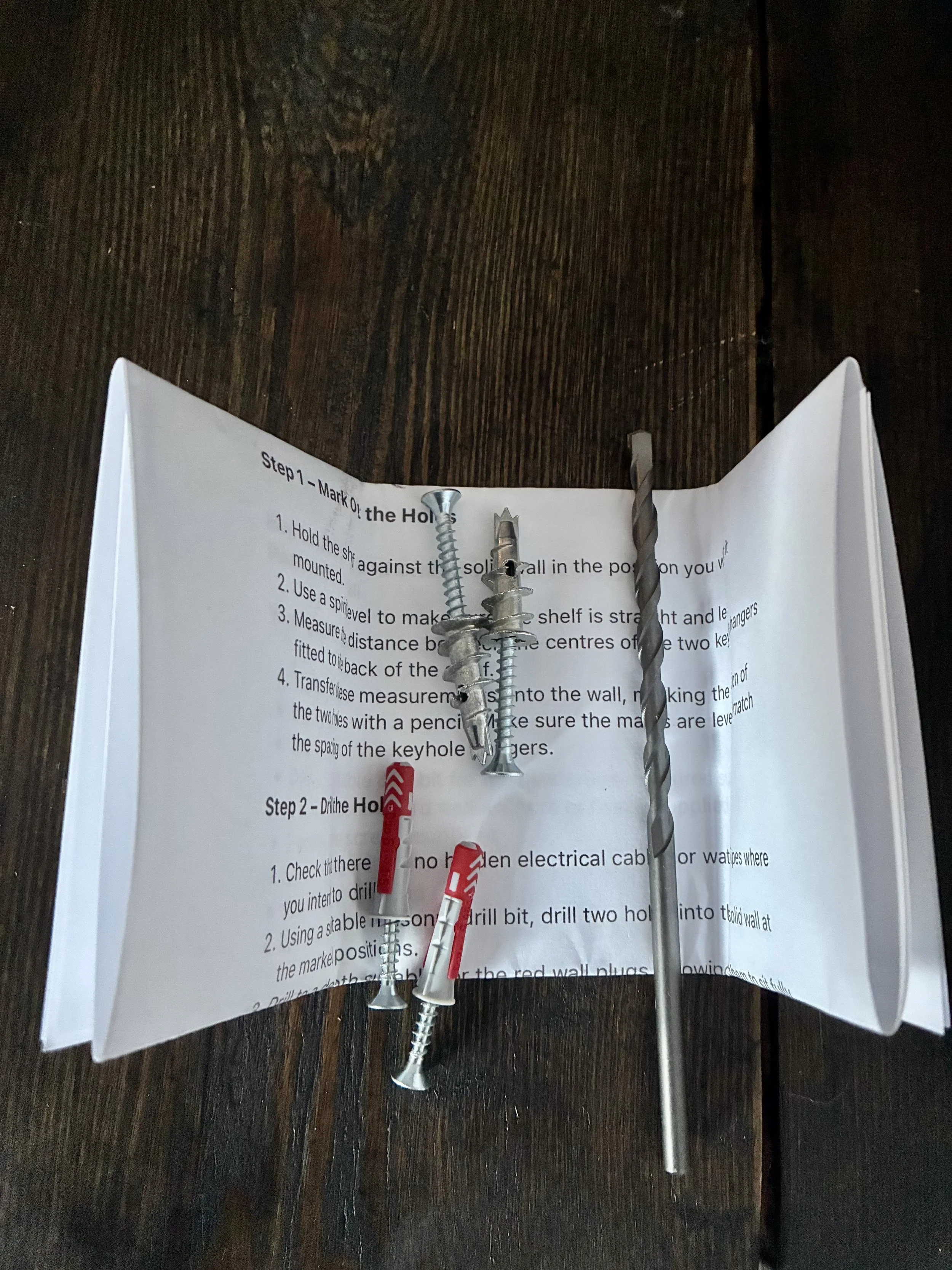 Wall Fixing Kit