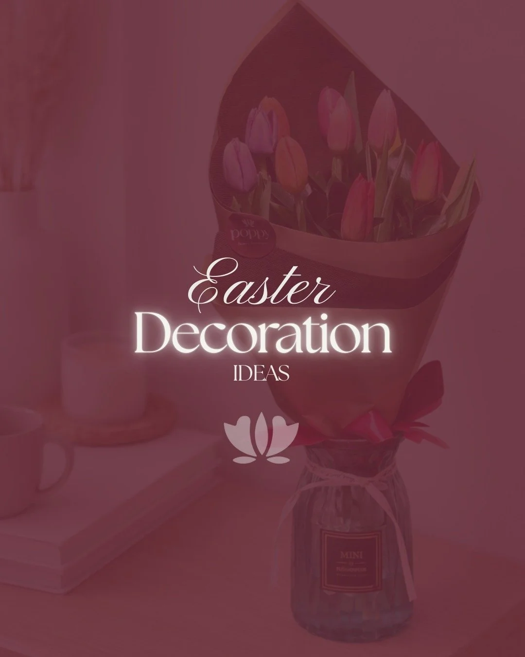Bring Easter home 🌷
Simple ideas, beautiful results.
Save this for later &amp; find your flowers at Poppy Flower Boutique or order on Wolt.

#PoppyFlowerBoutique #Flowers #LimassolFlorist #springflowers #easter