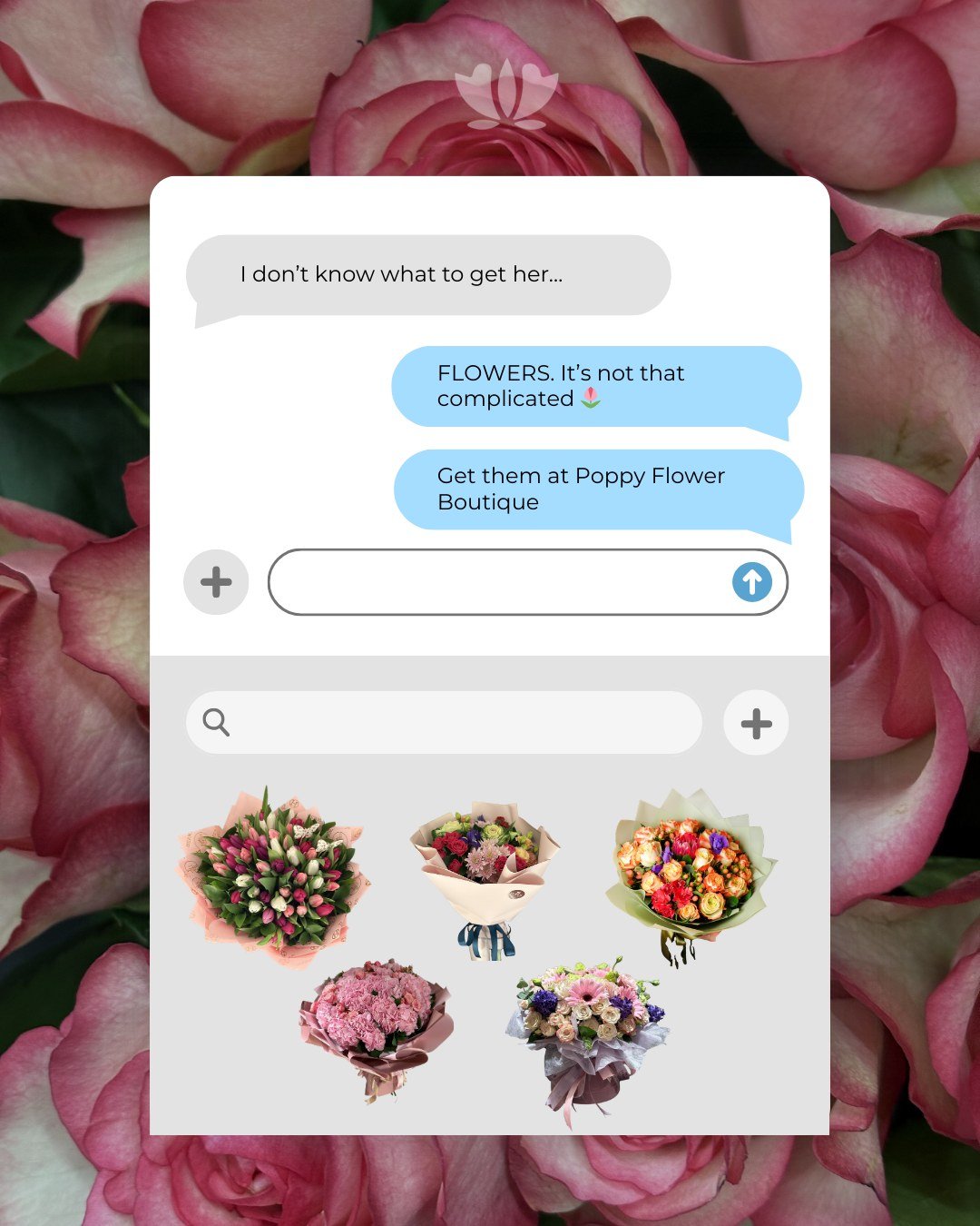 Overthinking the gift again?
We made it simple. 🌷
Find your flowers at Poppy Flower Boutique or order now on Wolt. 

 #PoppyFlowerBoutique #WoltDelivery #Flowers #LimassolFlorist