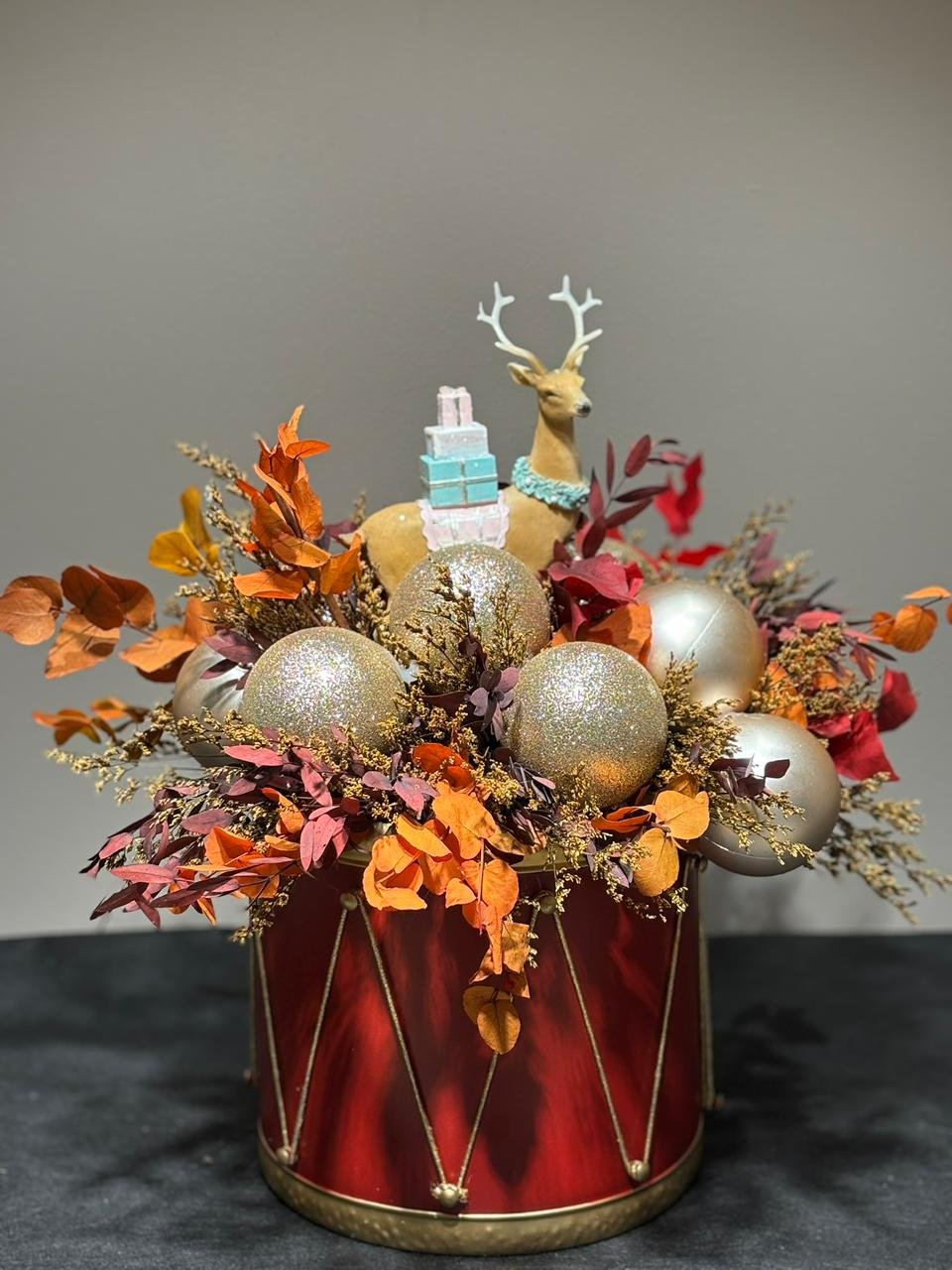 Christmas box decoration