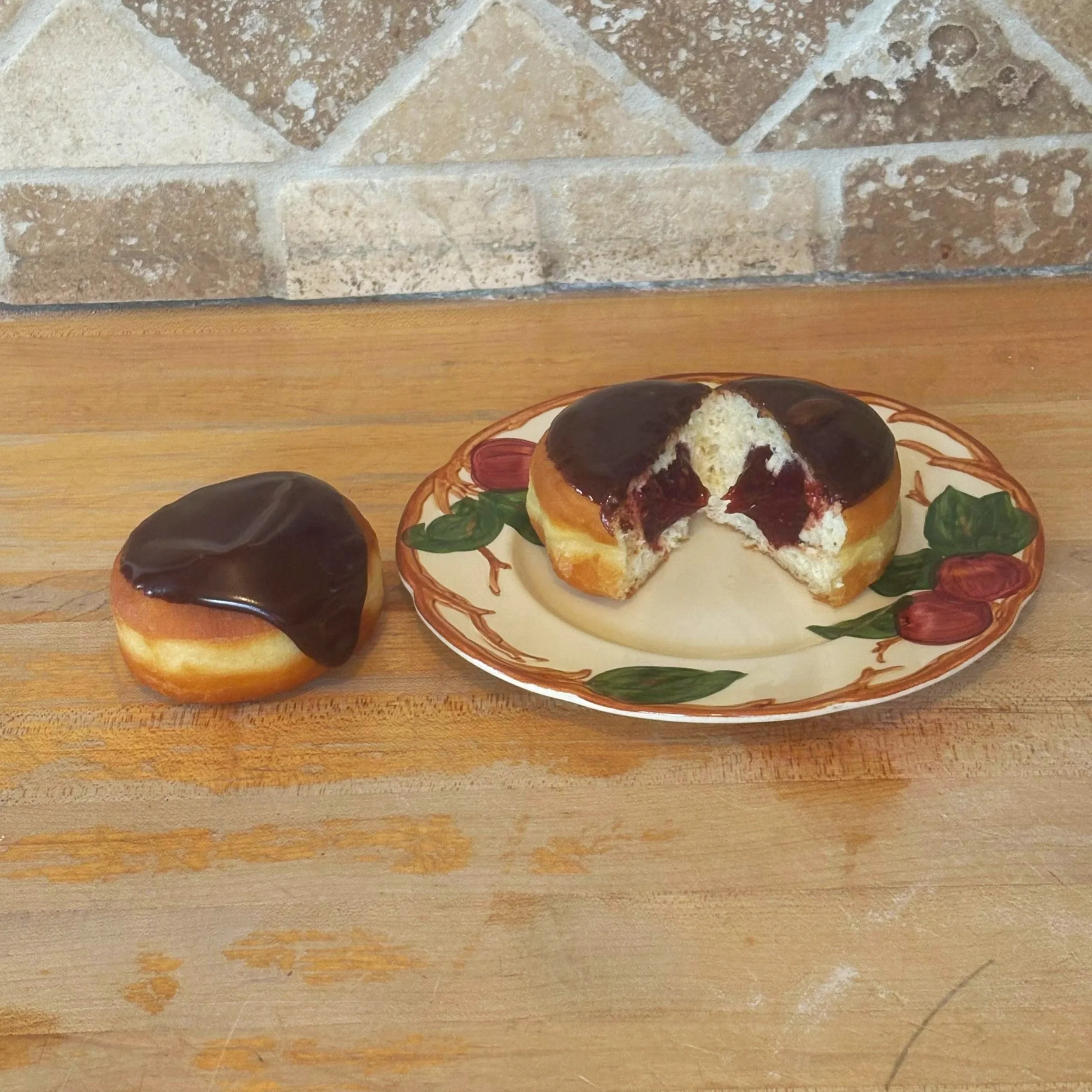 Chocolate-Covered Raspberry Donuts (6)