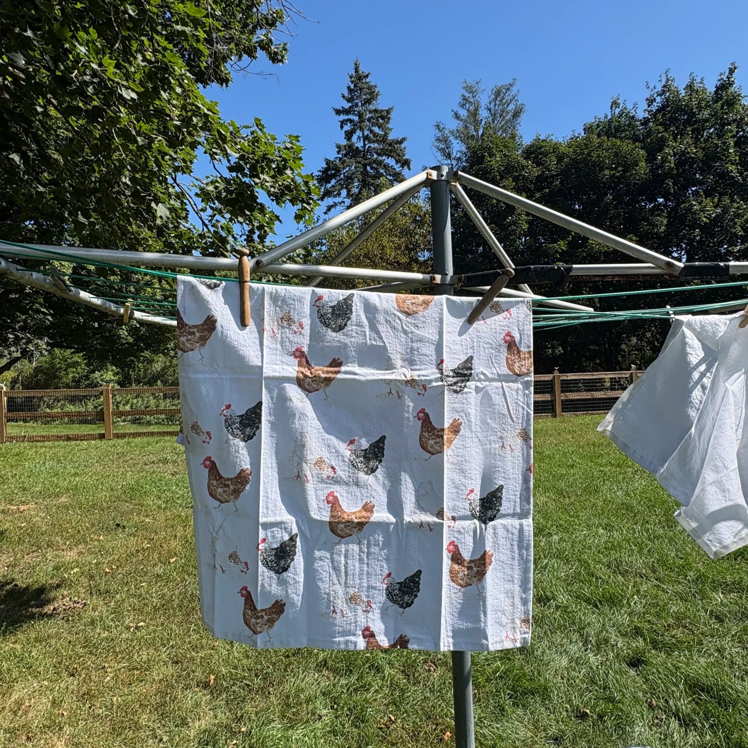 Chickens Cotton Flour Sack Tea Towel