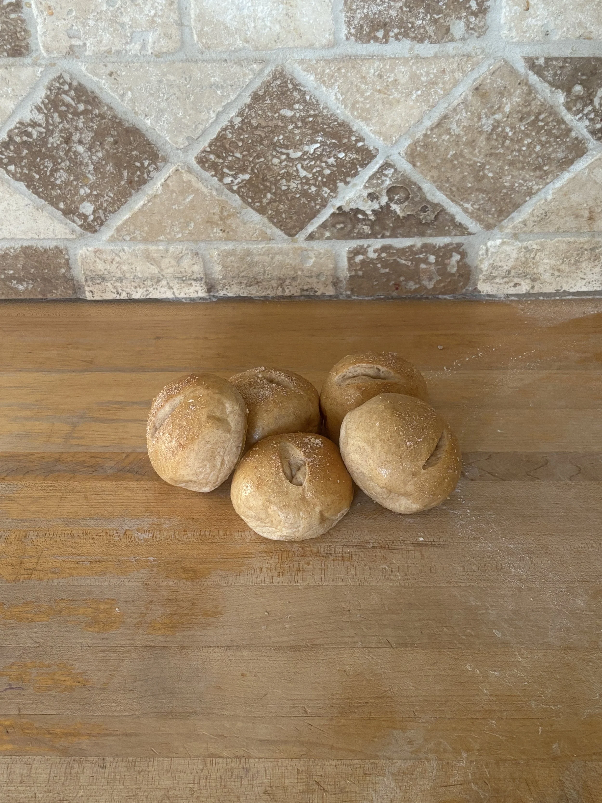 Honey Whole Wheat Dinner Rolls (12)