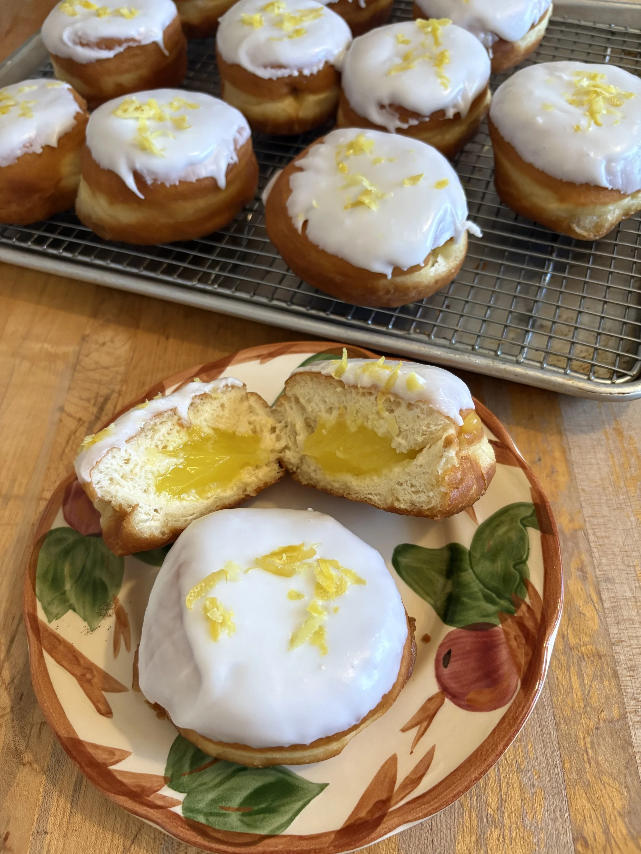 Lemon Filled Donuts (6)