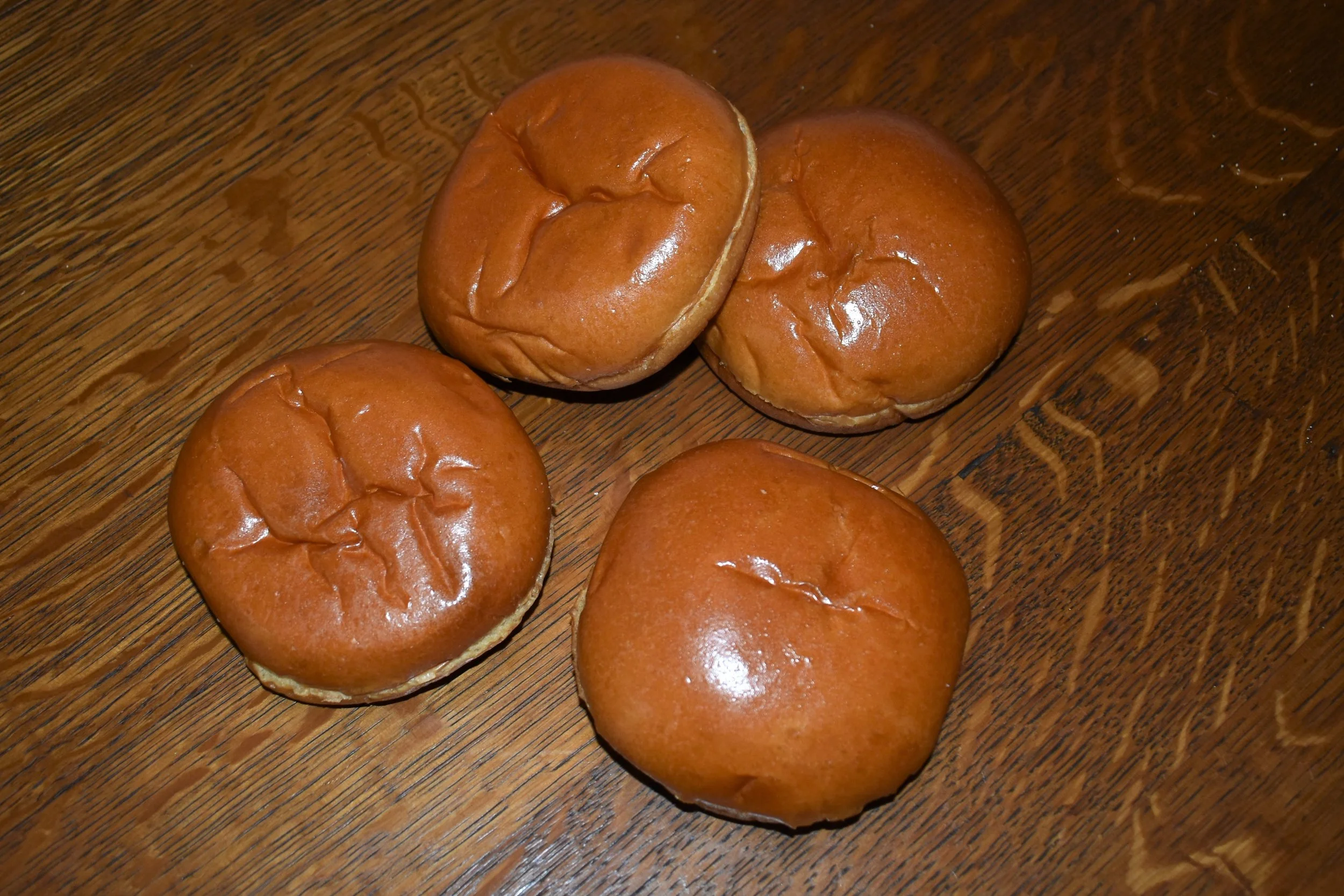 Brioche Hamburger Buns (12)