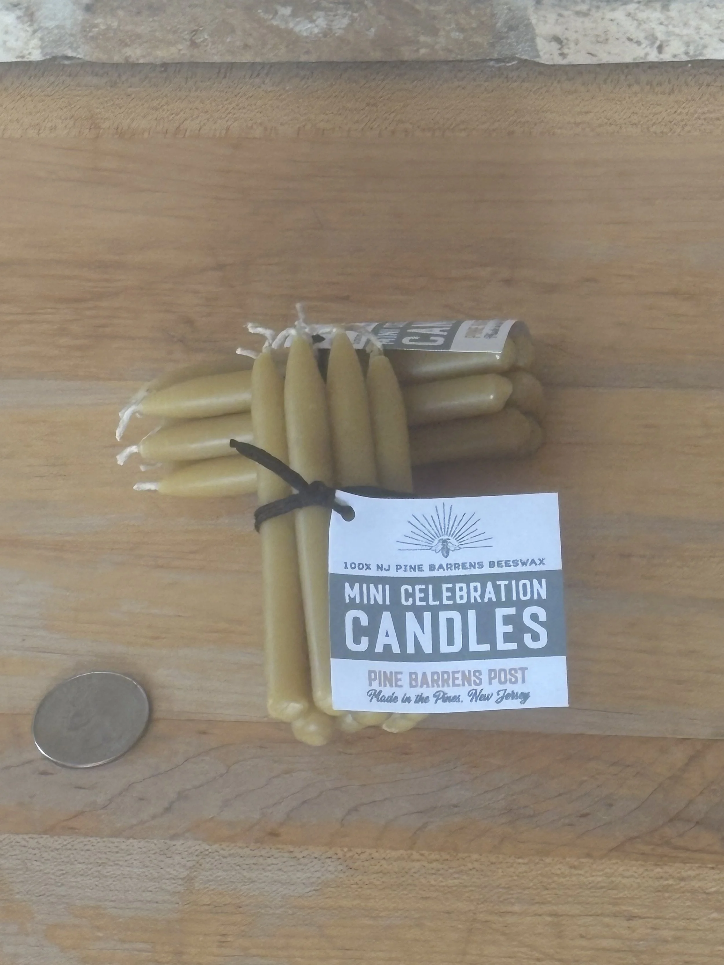 Pure Beeswax Celebration Candles