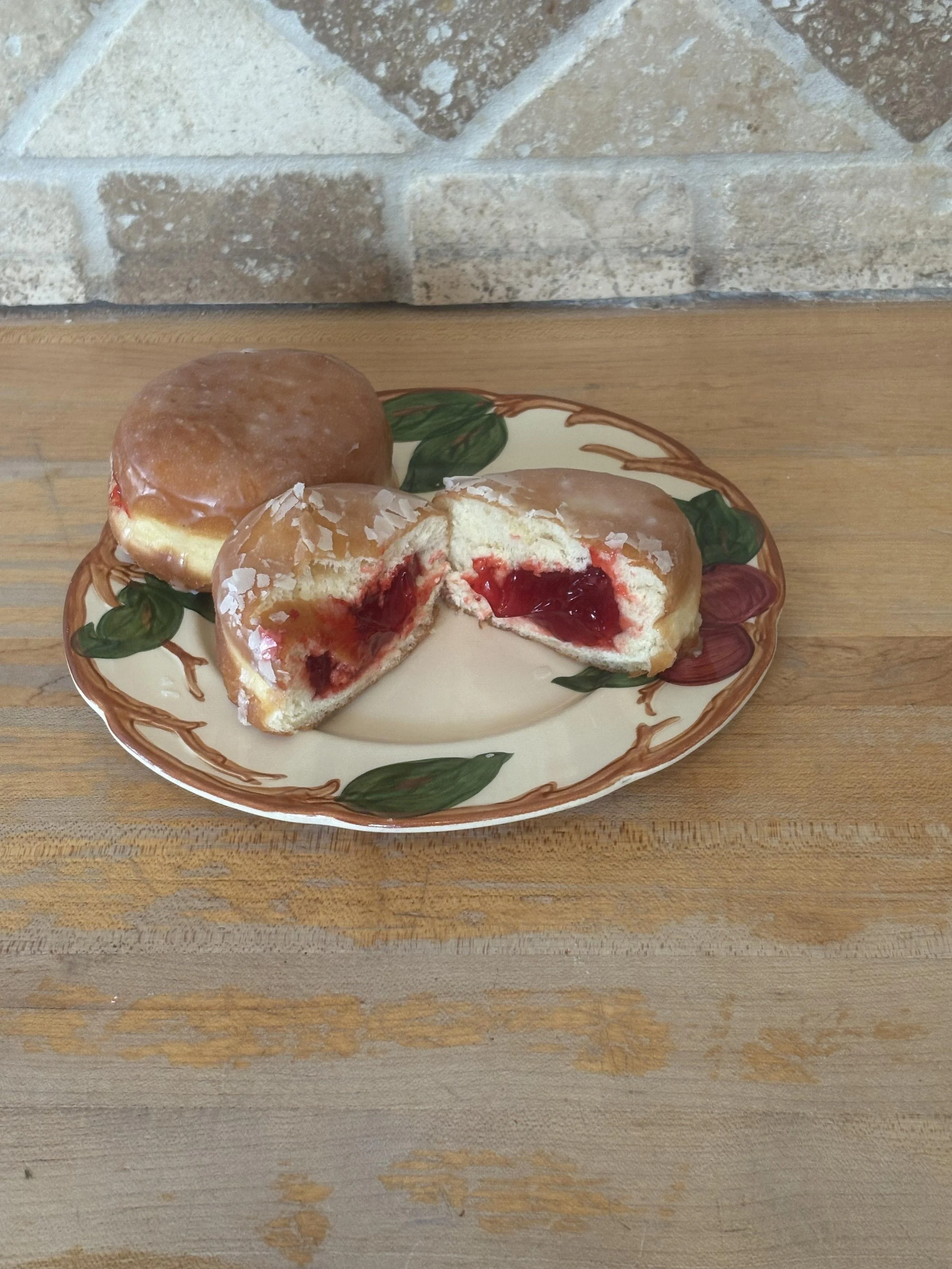 Strawberry Jelly Donuts (6)
