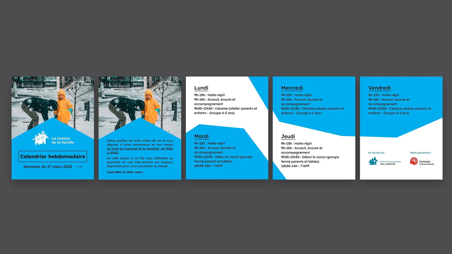 Visuels pour les médias sociaux du CCVM