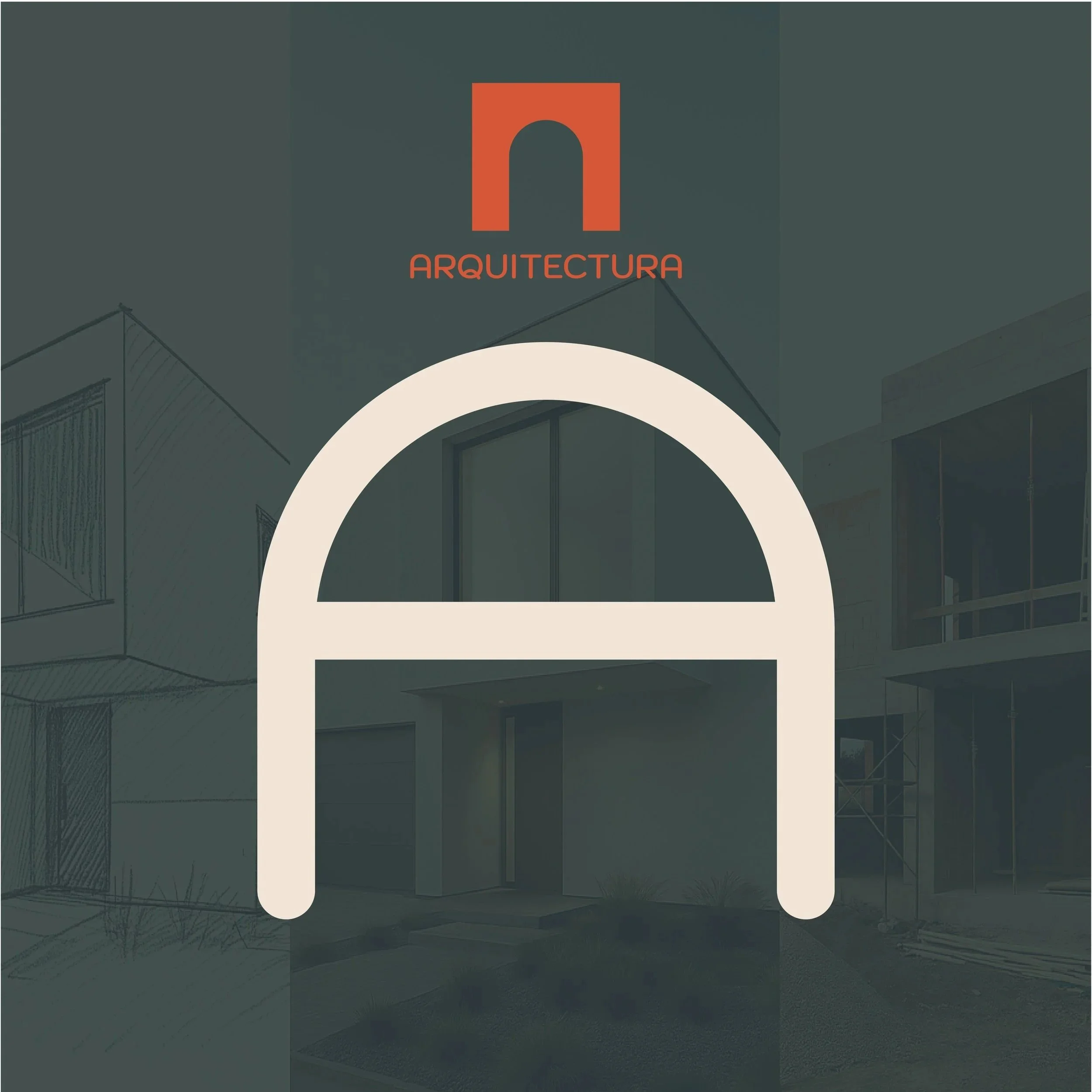 Portada del pilar "Arquitectura" con su logo en forma de arco que nos da la identidad de dicho pilar.