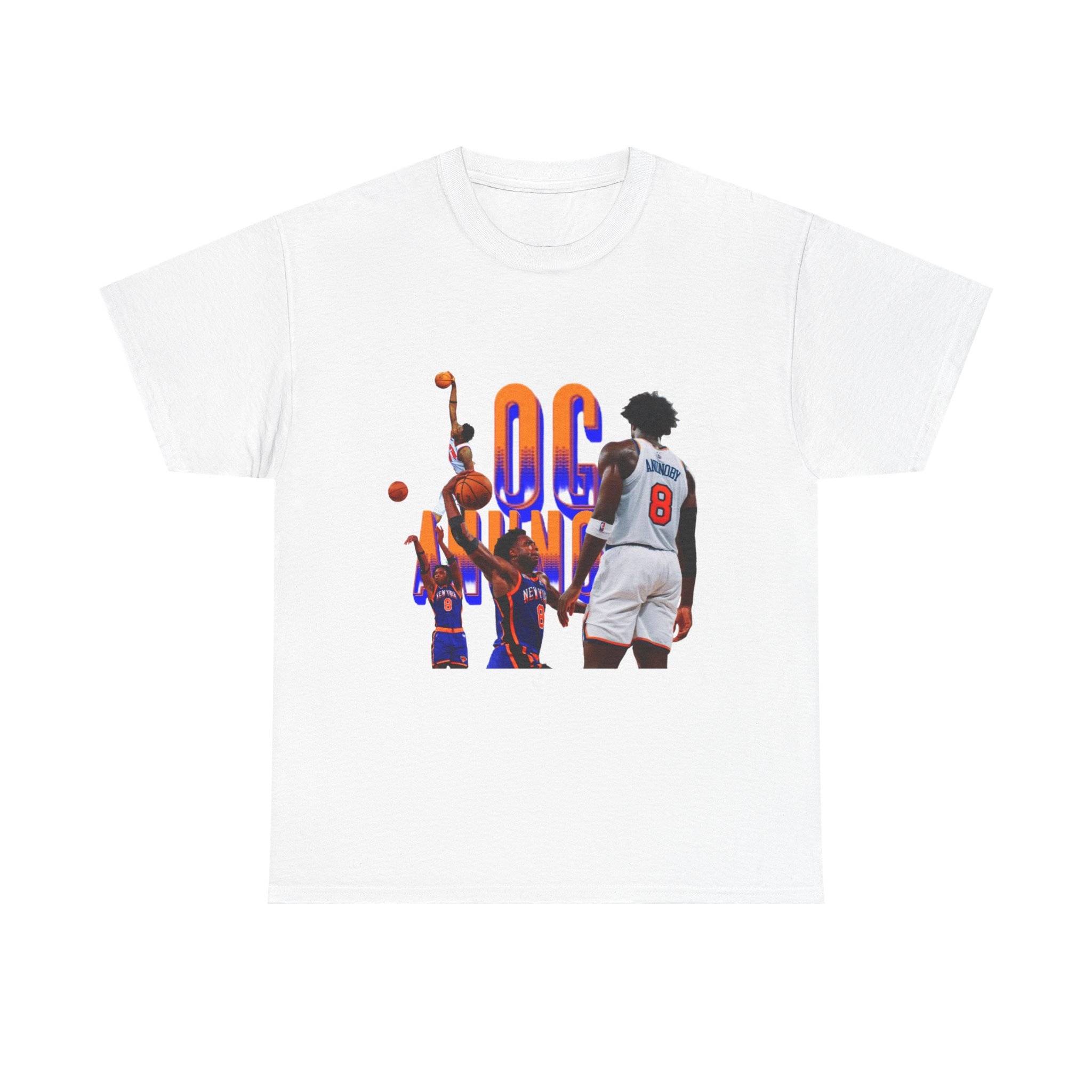 Basketball Star O G Anunoby Unisex Heavy Cotton Tee, NBA Fan Shirt