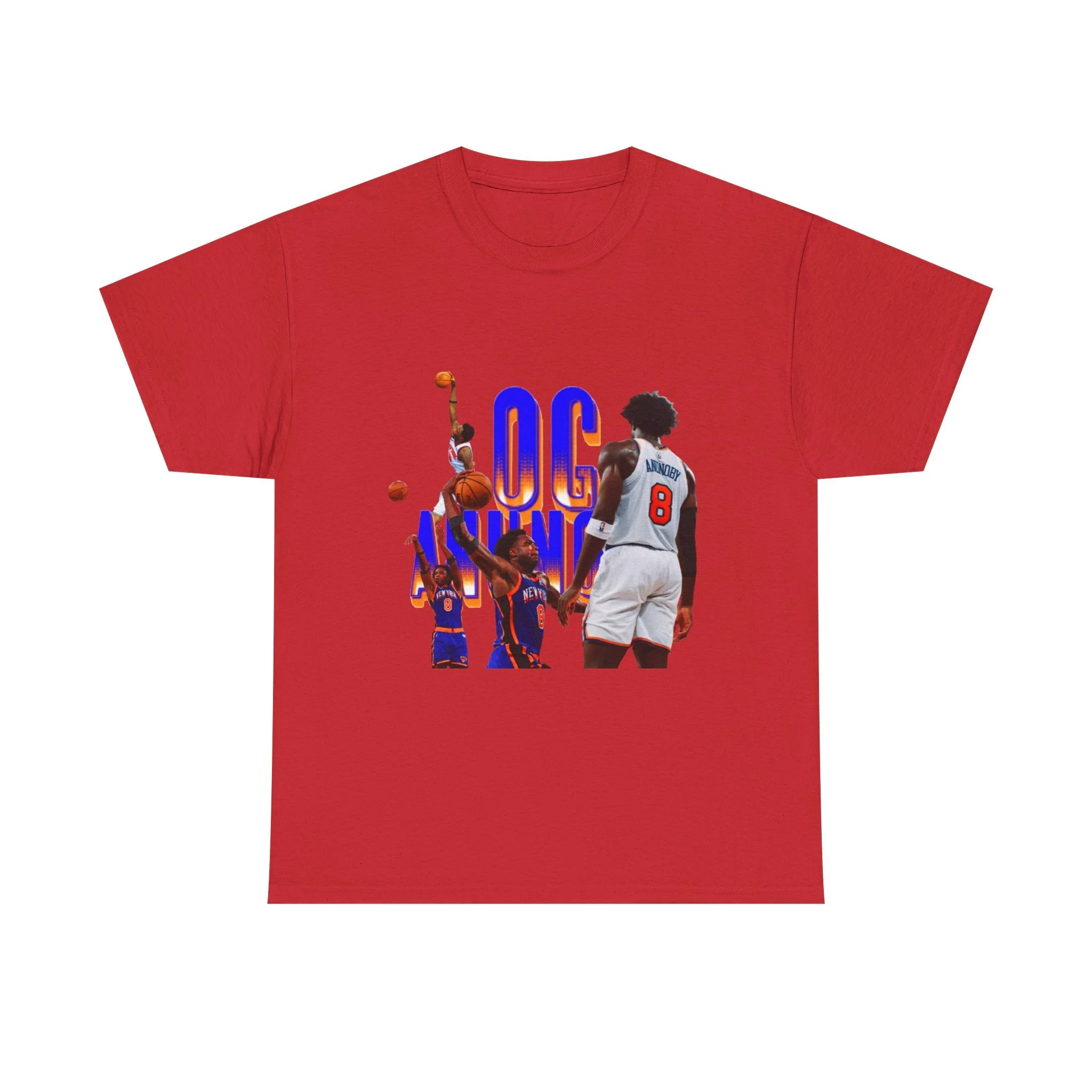 Basketball Star O G Anunoby Unisex Heavy Cotton Tee, NBA Fan Shirt