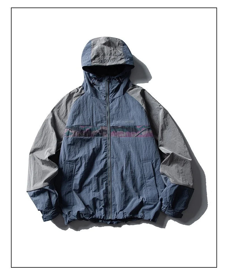 Black Armada Zipup Hooded Jacket