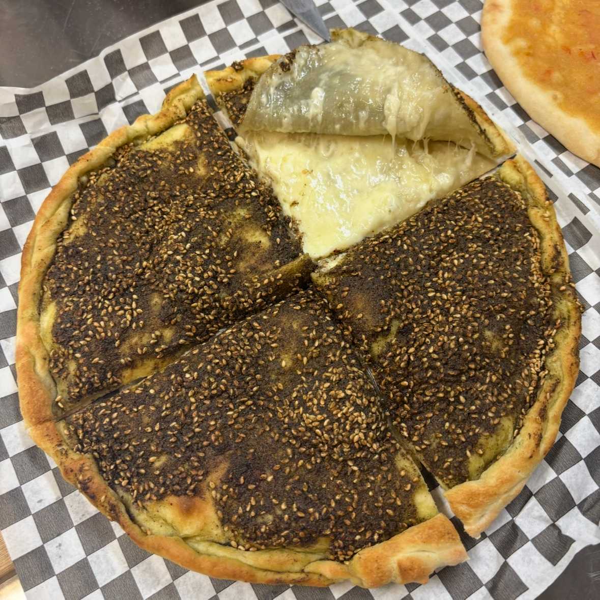 Zaatar & Cheese duplex