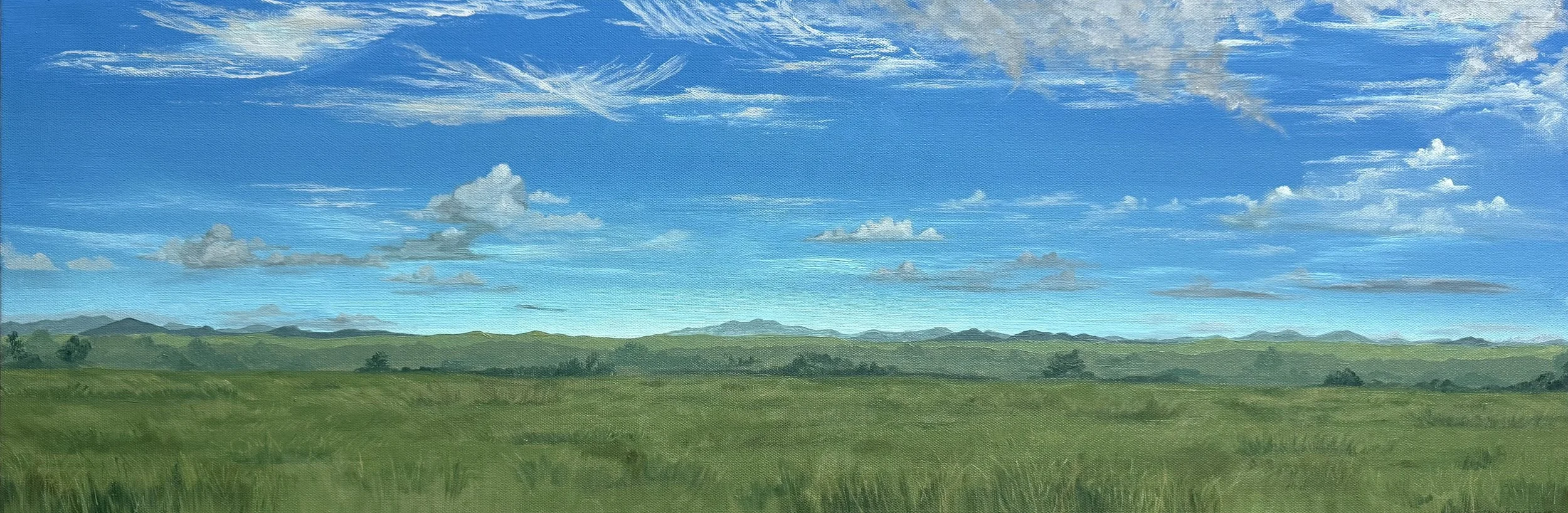 "A Road Reimagined" - 12x36 in.

On view at Bryan Memorial Gallery in the Collective Visions exhibition (through January 4, 2026).

Please contact the gallery for purchase inquiries.