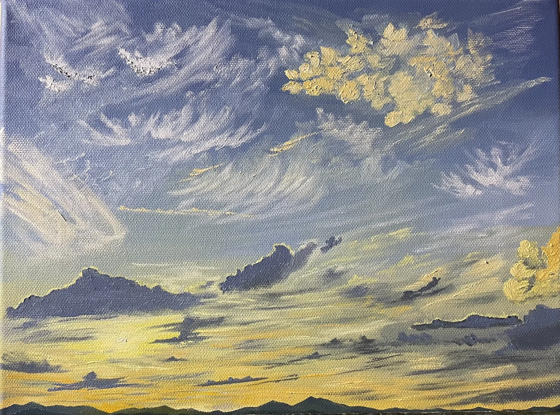 11.10, 9x12", oil on canvas, inquire for details