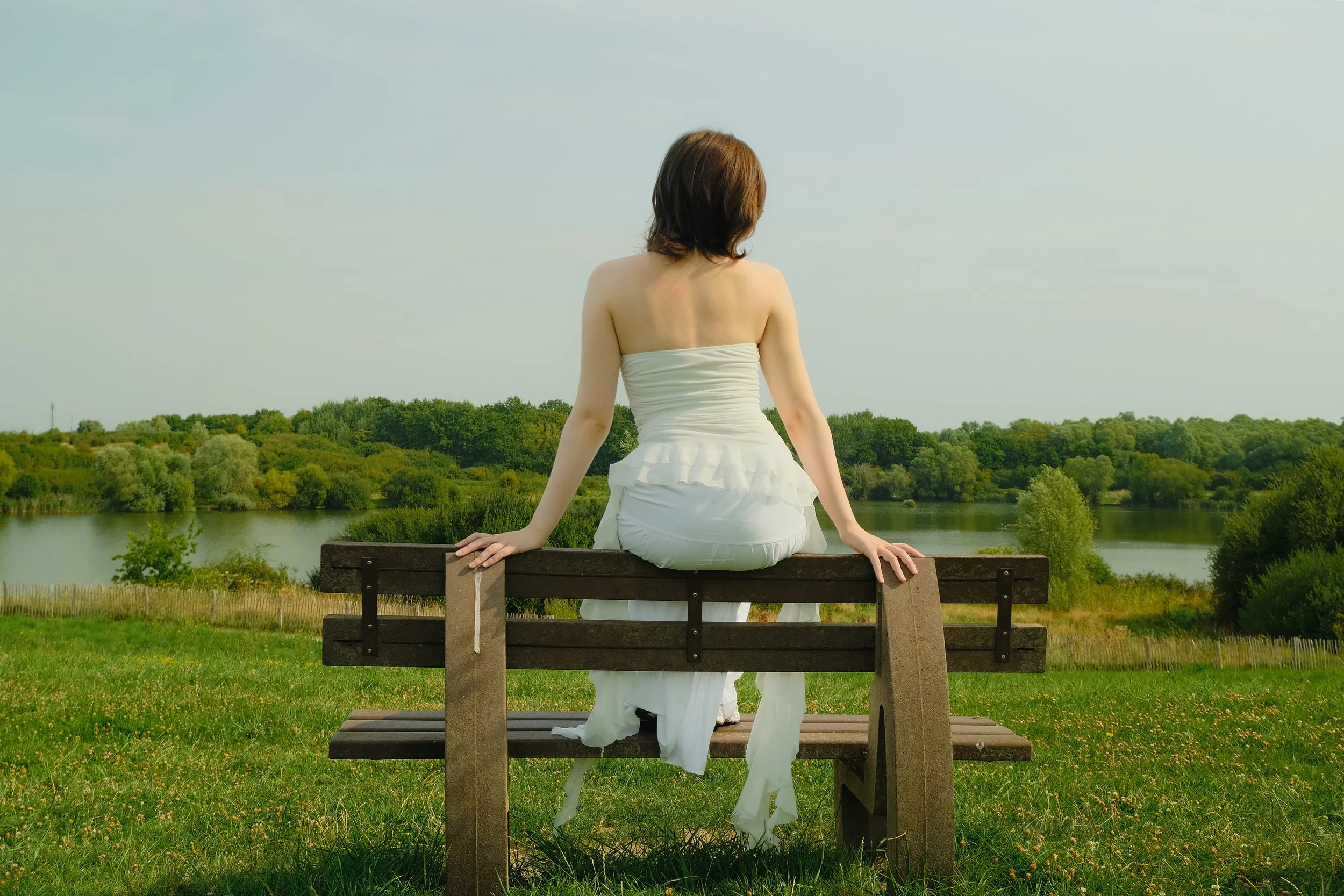 The White Vision by the Lake of Silence