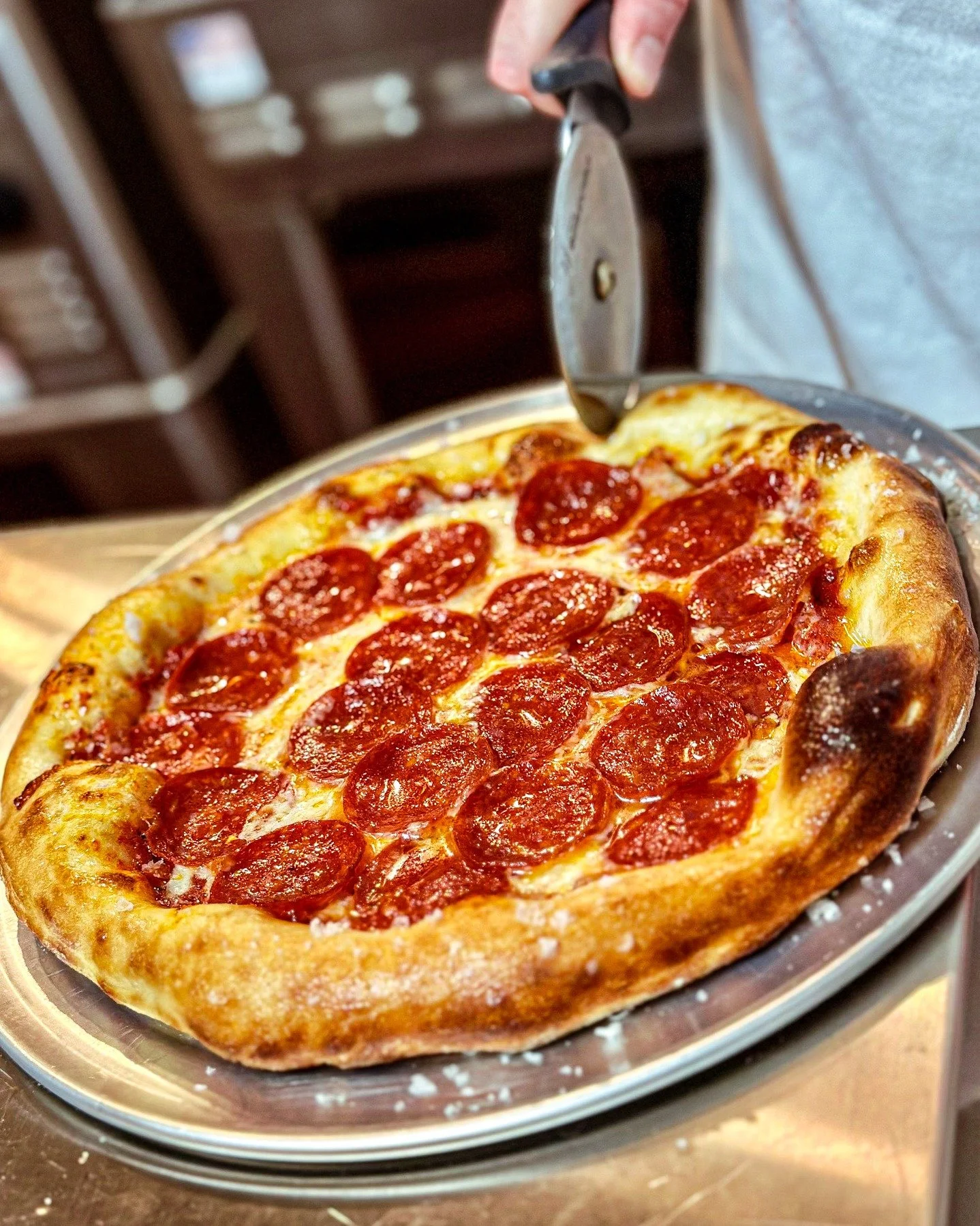 Hot, cheesy, and made for game day. 🍕

Kick off the weekend with a pie (or two) and don&rsquo;t forget &mdash; our January Special is still going strong:
🍕 2 Pizzas + 🍗 1 Order of Signature Wings for just $40 (Order Online for Carry-Out Only, thro