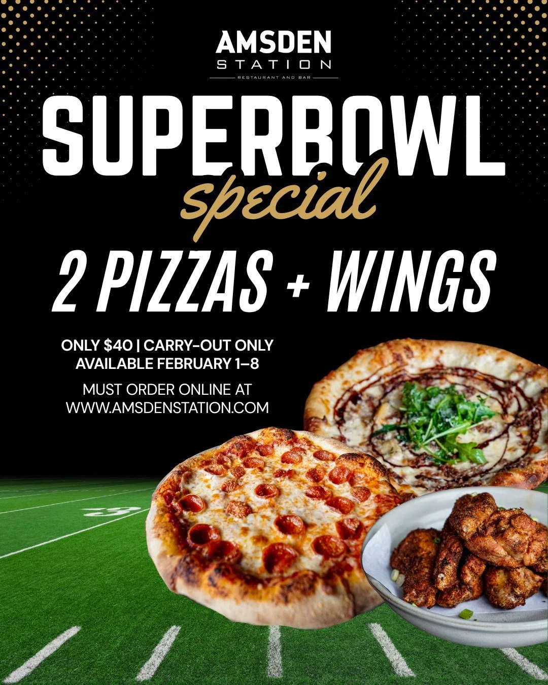 🏈 Super Bowl Sunday + Galentine&rsquo;s? We&rsquo;ve got both covered! 💘🍕

We&rsquo;re opening early today at 11am for Super Bowl Sunday and Galentine&rsquo;s Day in Downtown Versailles &mdash; so whether you're here for football, friendship, or b
