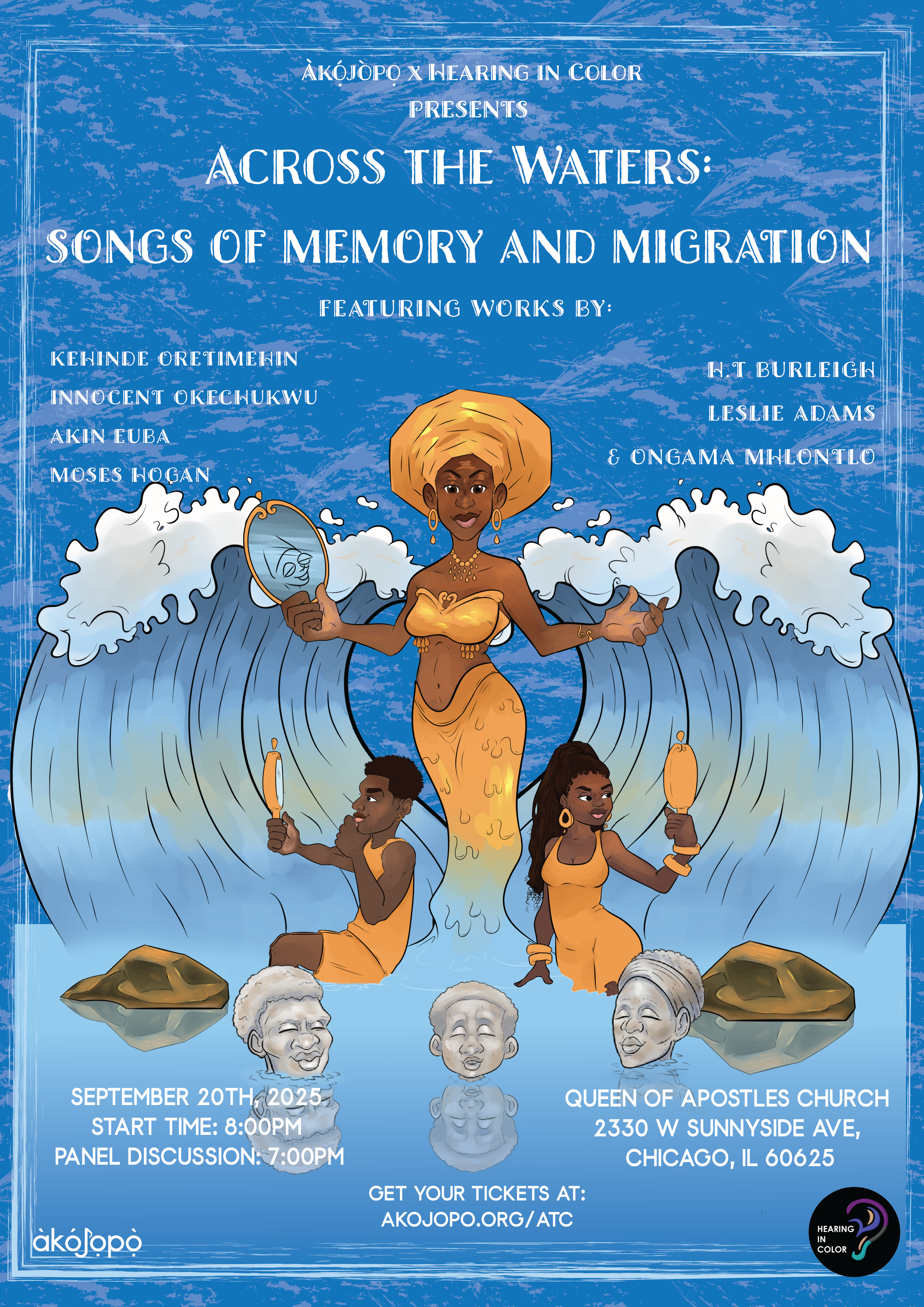 Àkójọpọ̀ and Hearing in Color Present: Across The Waters