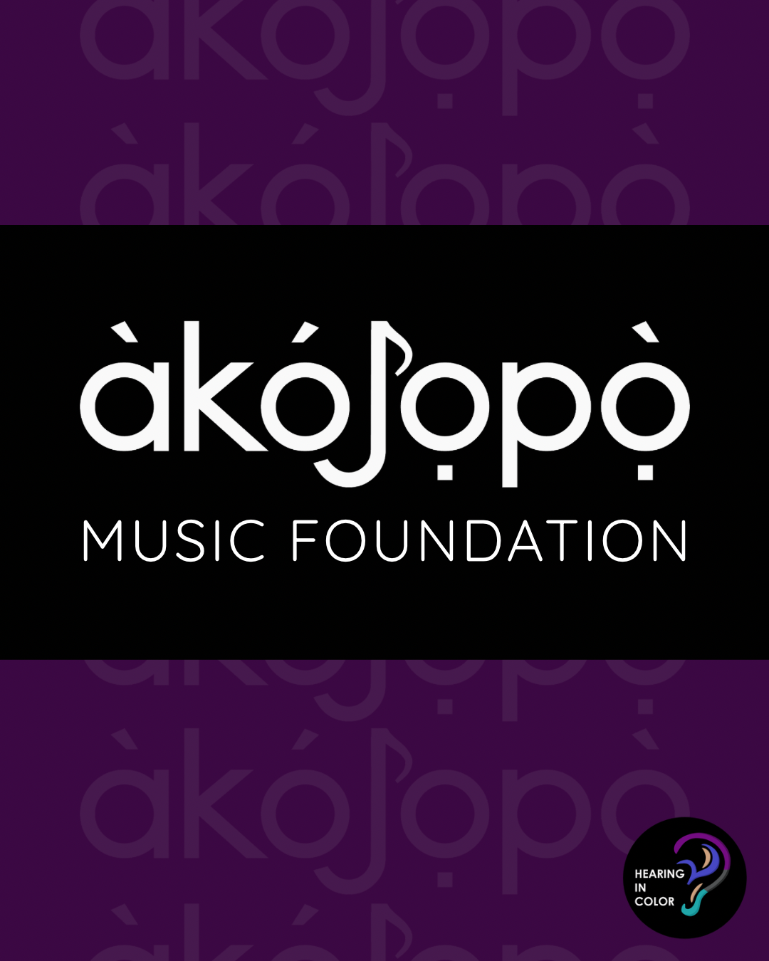 Meet Àkójọpọ̀ Music Foundation